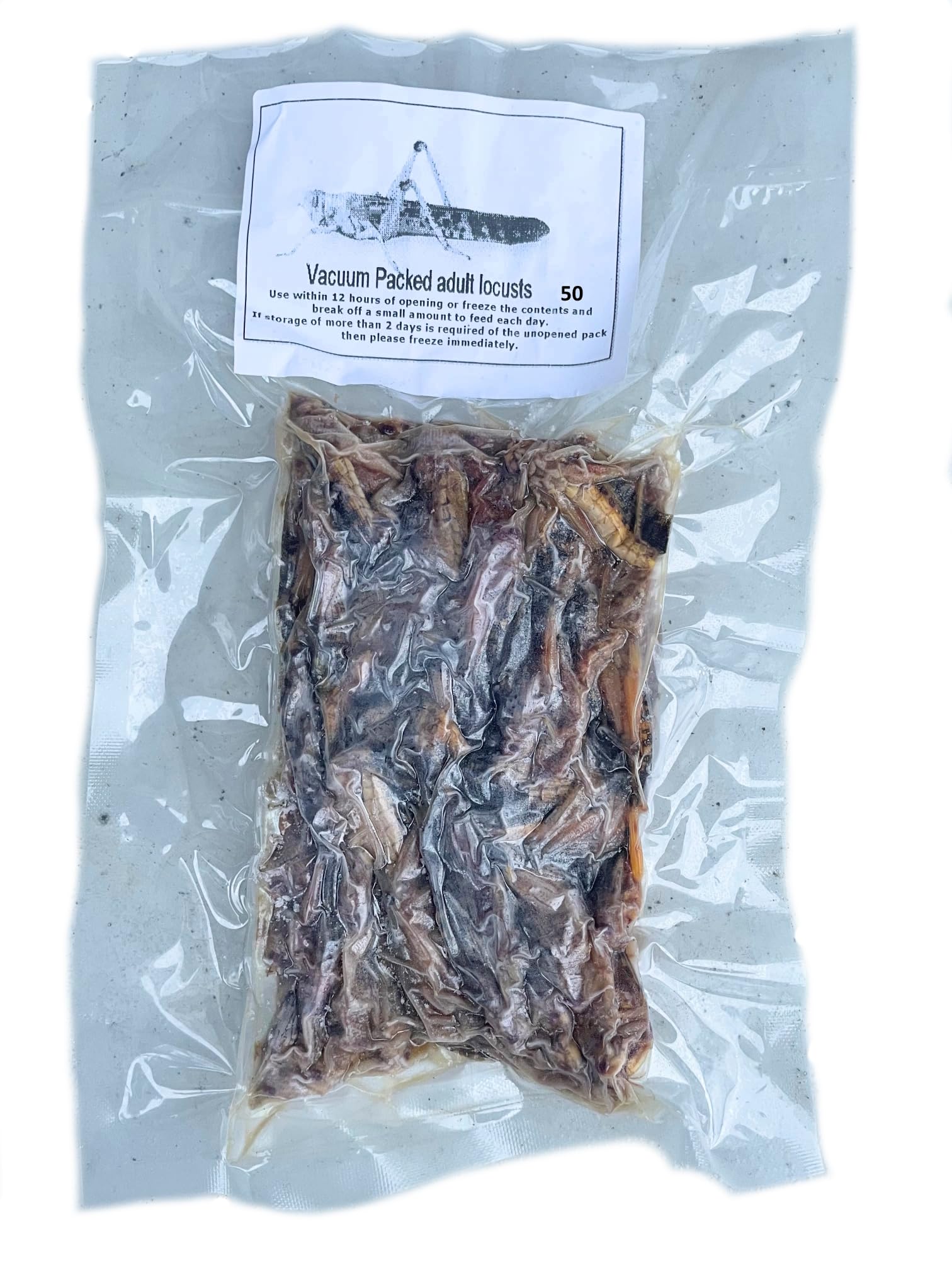 Livefood UK Vacuum Packed Adult Locusts
