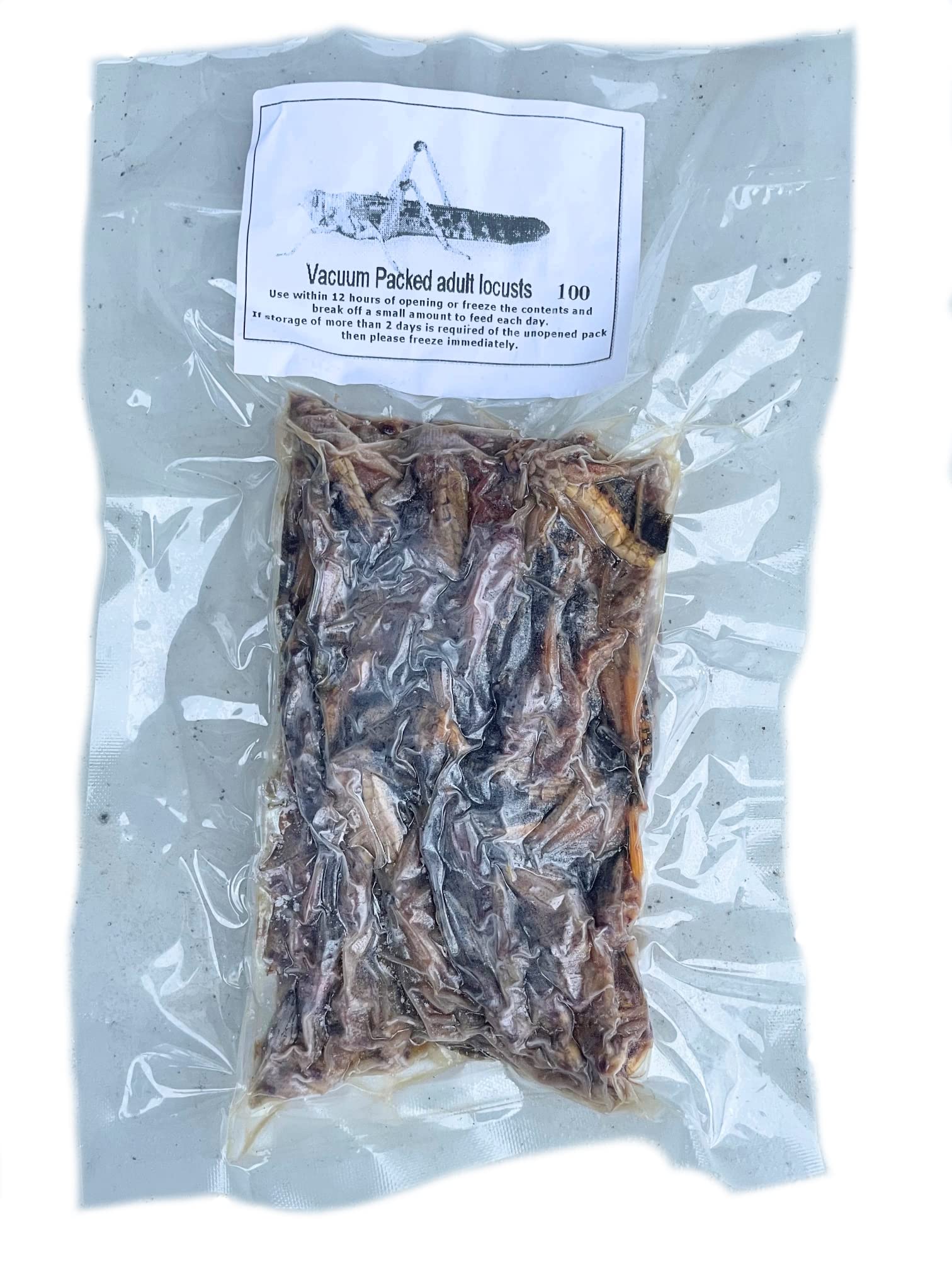 Livefood UK Vacuum Packed Adult Locusts