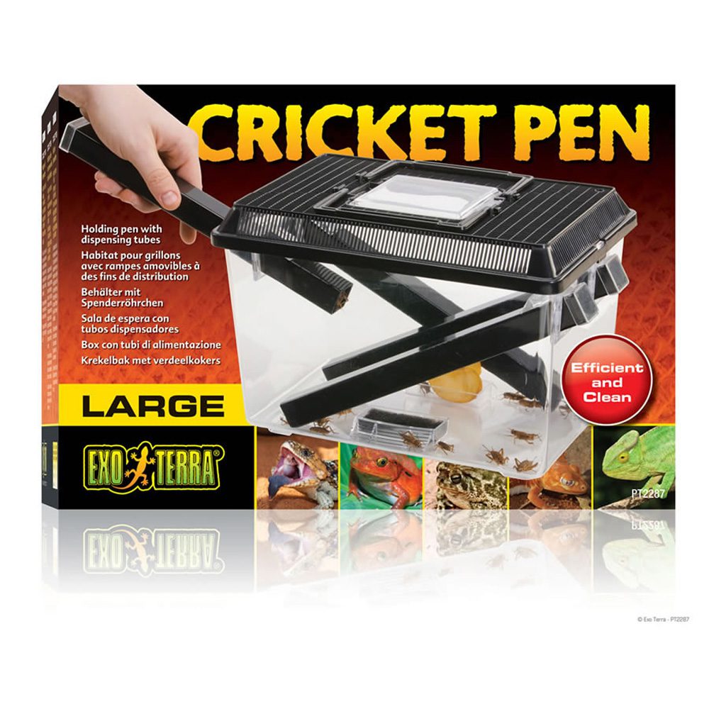 Exo Terra Cricket Pen with Dispensing Tubes