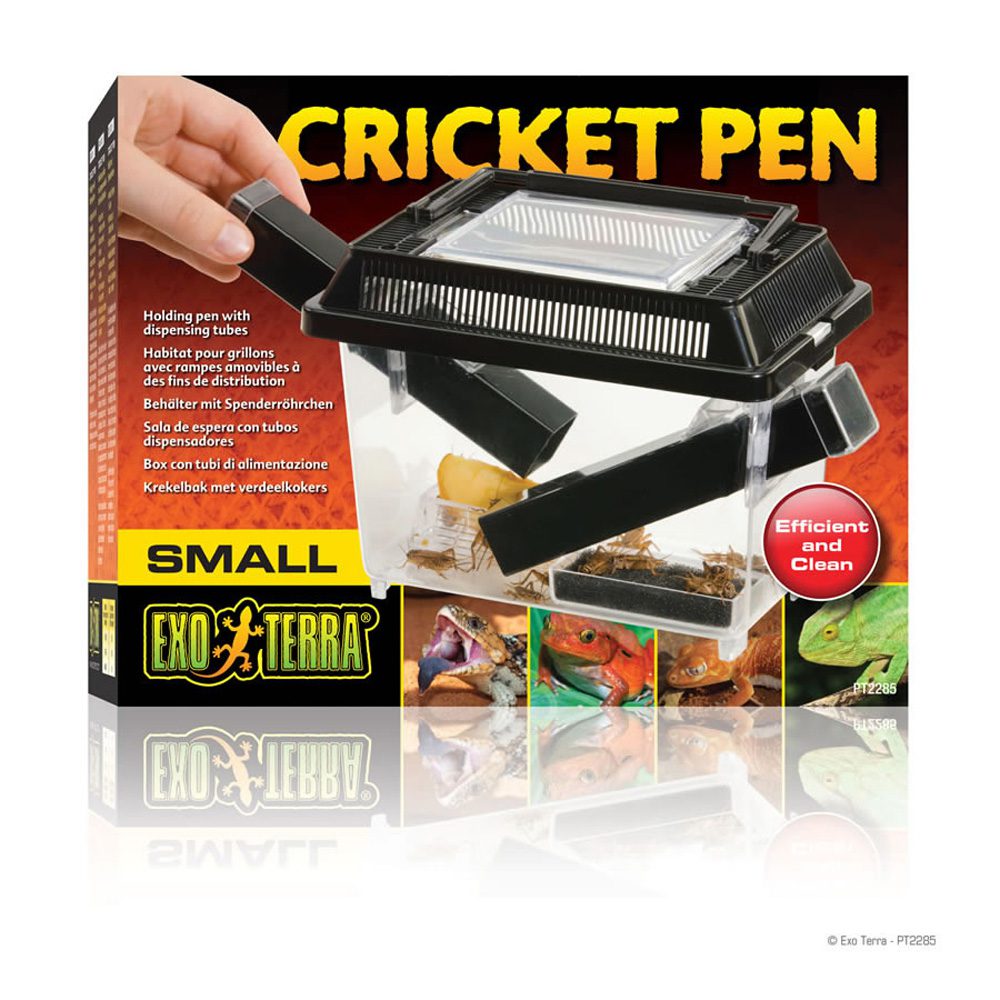 Exo Terra Cricket Pen with Dispensing Tubes