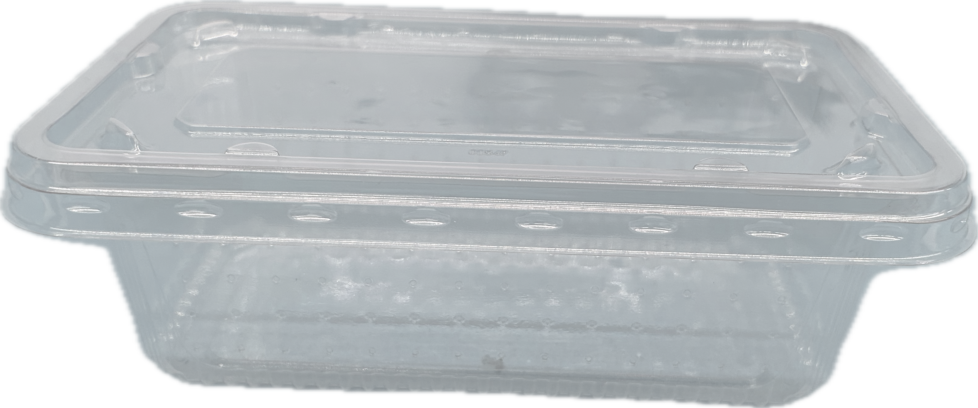 Empty Clear Livefood Tubs